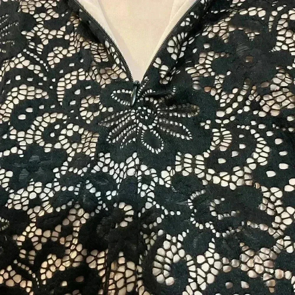 NIKIBIKI LONG SLEEVE COCKTAIL MINIDRESS SIZE SMALL - Picture 10 of 11